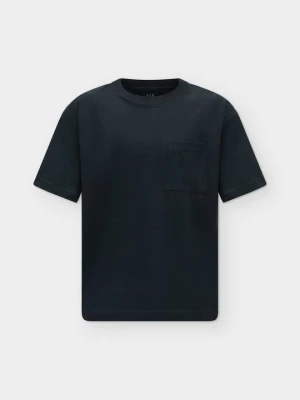 T-shirt basic GAP ciemnoniebieski