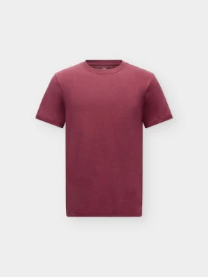 T-shirt basic GAP liliowy