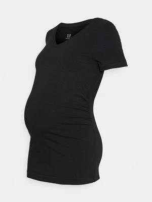 T-shirt basic GAP czarny