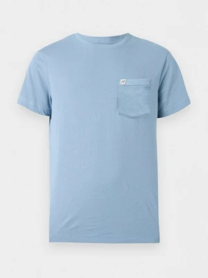 T-shirt basic GAP niebieski