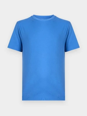 T-shirt basic GAP niebieski