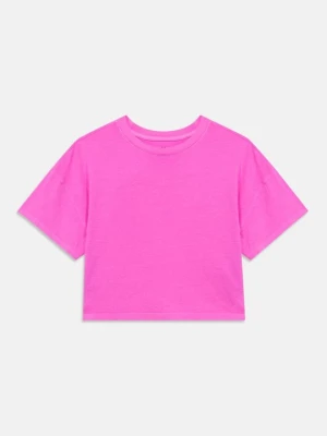 T-shirt basic GAP różowy