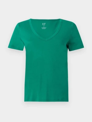 T-shirt basic GAP zielony