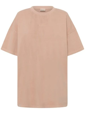 T-shirt basic Gestuz beżowy