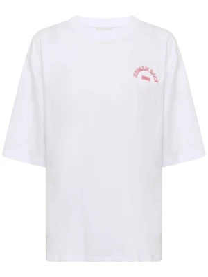 T-shirt basic Gestuz biały