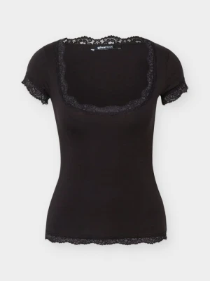 T-shirt basic Gina Tricot czarny