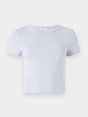 T-shirt basic Gina Tricot jasnoniebieski