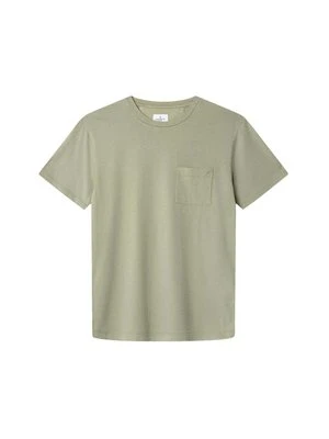 T-shirt basic Hackett London zielony