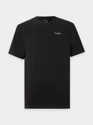 T-shirt basic Haglöfs czarny