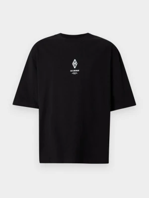 T-shirt basic Han Kjøbenhavn czarny