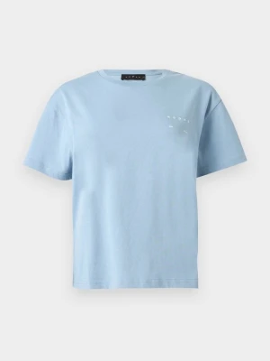 T-shirt basic Hogan niebieski