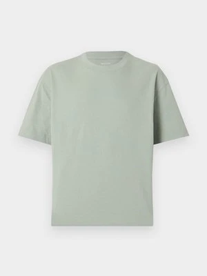 T-shirt basic Hollister Co. jasnozielony