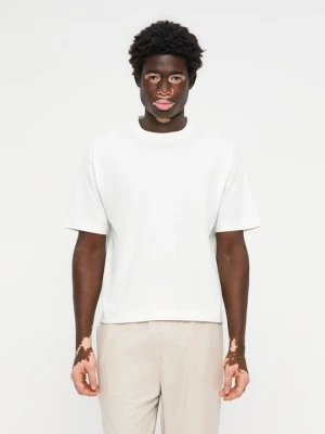 T-shirt basic Hollister Co. biały