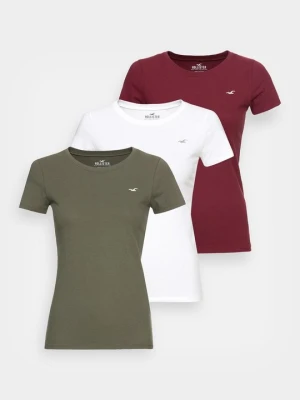 T-shirt basic Hollister Co. biały