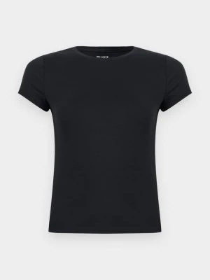 T-shirt basic Hollister Co. czarny