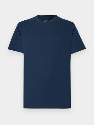 T-shirt basic Hollister Co. granatowy