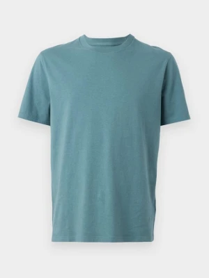T-shirt basic Hollister Co. niebieski
