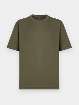 T-shirt basic Hollister Co. oliwkowy