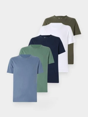 T-shirt basic Hollister Co. zielony
