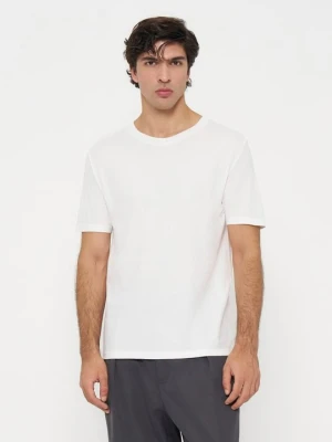 T-shirt basic Holzweiler biały