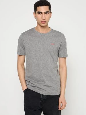 T-shirt basic Hugo szary