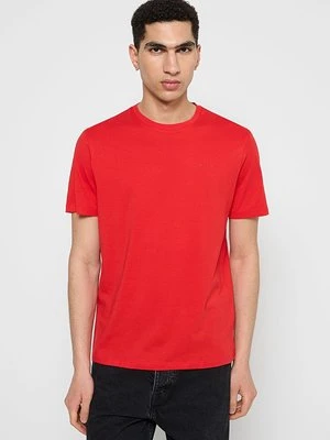 T-shirt basic Hugo czerwony