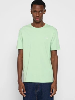 T-shirt basic Hugo zielony