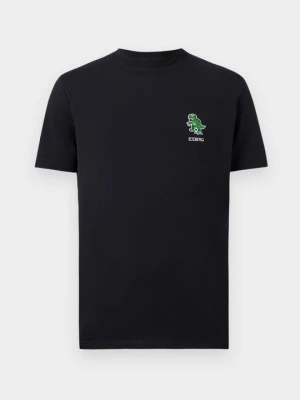 T-shirt basic Iceberg czarny