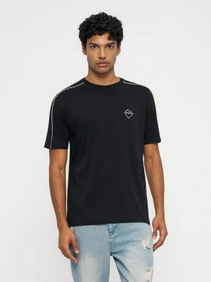 T-shirt basic Iceberg czarny