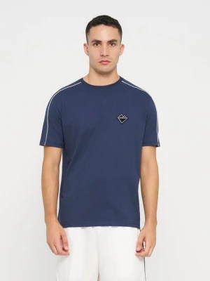 T-shirt basic Iceberg niebieski