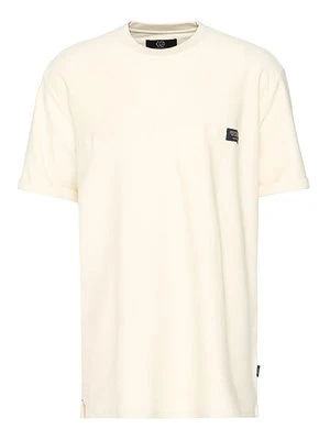 T-shirt basic INDICODE mleczny