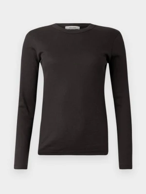 T-shirt basic IVY & OAK ciemnobrązowy