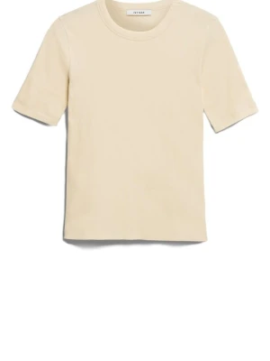 T-shirt basic IVY & OAK jasnożółty