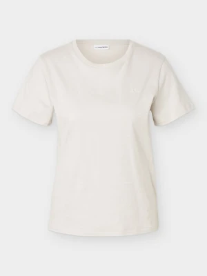 T-shirt basic J.Lindeberg beżowy