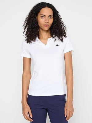 T-shirt basic J.Lindeberg biały
