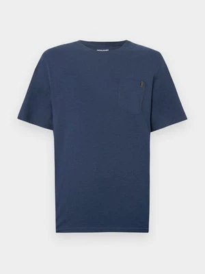 T-shirt basic Jack&Jones granatowy