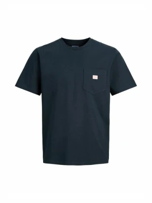 T-shirt basic Jack&Jones granatowy