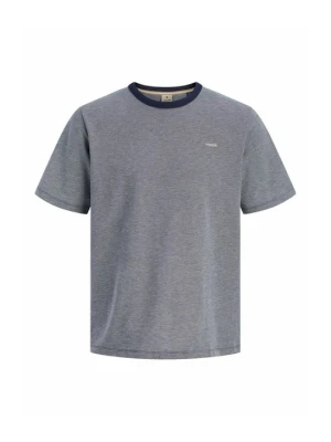 T-shirt basic Jack&Jones granatowy