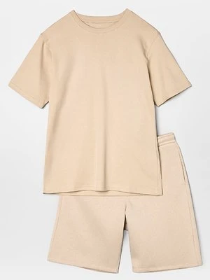 T-shirt basic Jack&Jones beżowy