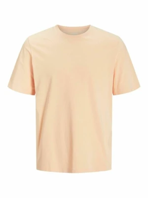 T-shirt basic Jack&Jones pomarańczowy