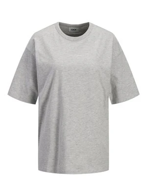 T-shirt basic JJXX szary melanż