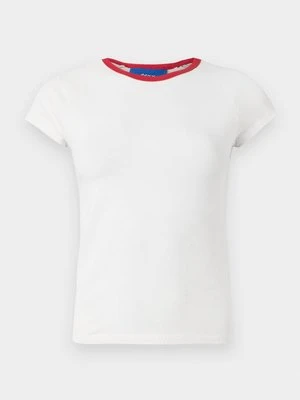 T-shirt basic JJXX mleczny