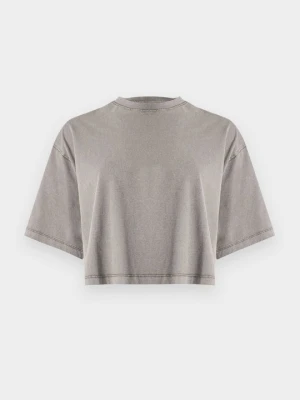 T-shirt basic JJXX brązowy