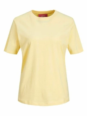 T-shirt basic JJXX żółty