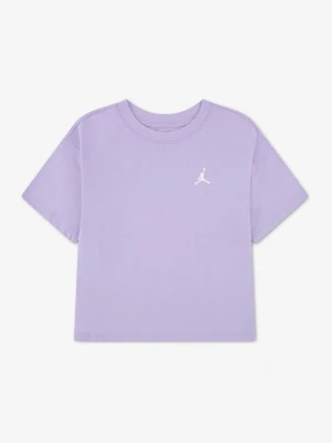 T-shirt basic Jordan fioletowy