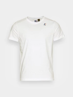 T-shirt basic K-way biały