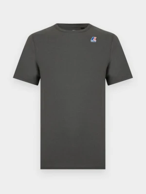 T-shirt basic K-way ciemnoszary