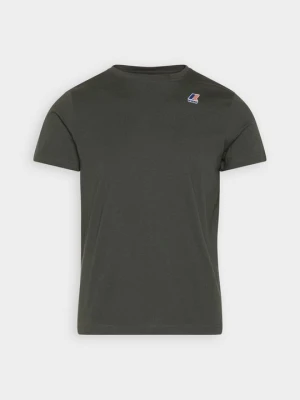 T-shirt basic K-way ciemnozielony
