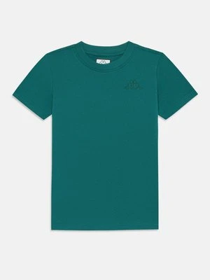 T-shirt basic Kappa ciemnozielony