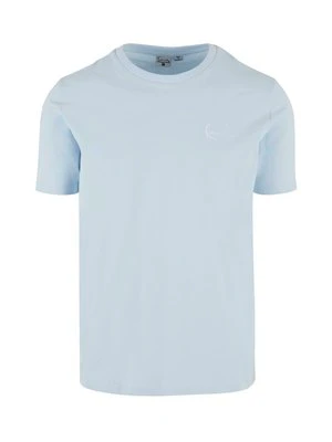 T-shirt basic Karl Kani jasnoniebieski